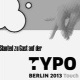 Slanted auf der TYPO Berlin – Vortrag, Ausstellung & Stand (Slanted)