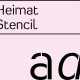 Heimat Stencil (Design made in Germany – Blog)