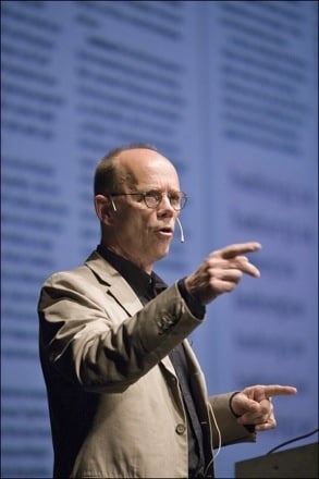 Erik Spiekermann auf der Typo Berlin 2006