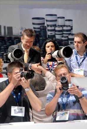 Photokina 2006: Stand von Canon Europa