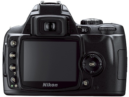 Nikon D40 (Rückseite)