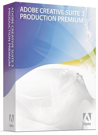 „Adobe CS3 Production Premium“ (Produktverpackung)