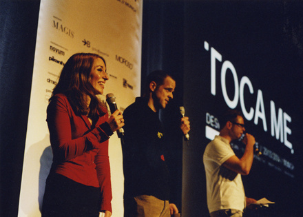 TOCA ME ’04: Begrüßung durch Organisatoren – Nina Schmid, Thorsten Iberl und Ronald Iberl