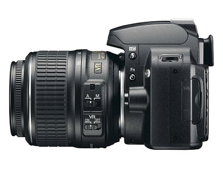 Nikon D60 (von links)