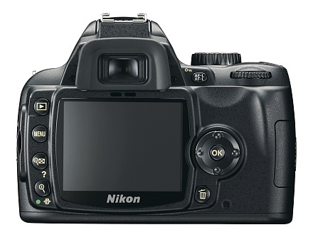 Nikon D60 (Rückseite)