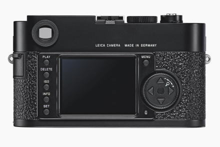 Leica M9 (schwarz, Rückseite)