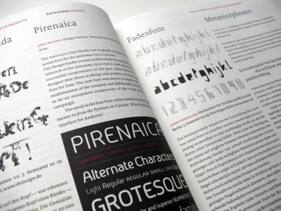 Buch „Typoversity“ (Innenseiten)