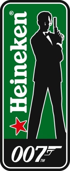 Heineken: Sponsor-Logo „007“