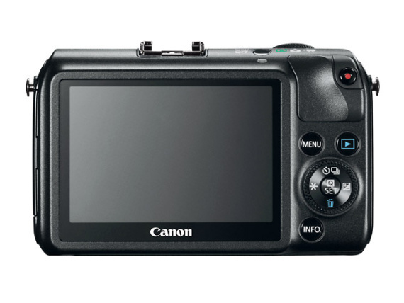 Canon EOS M (Rückseite)