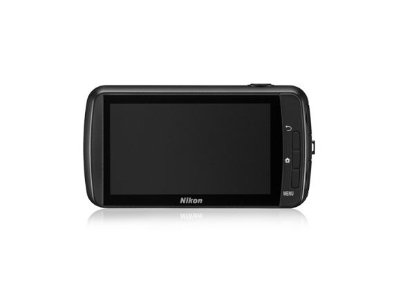 Nikon Coolpix S800c (Rückseite, schwarz)