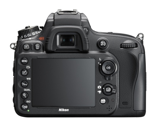 Nikon D600 (Rückseite)