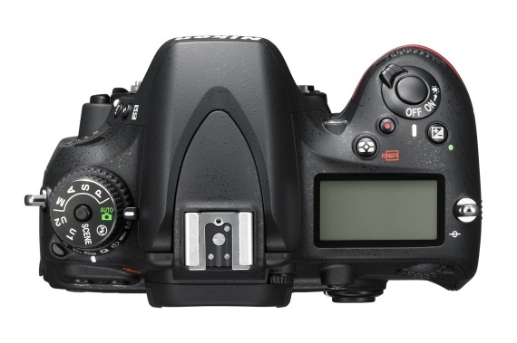 Nikon D600 (Oberseite)