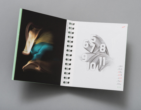 Design-Kalender „New Move!“ (Innenseiten)