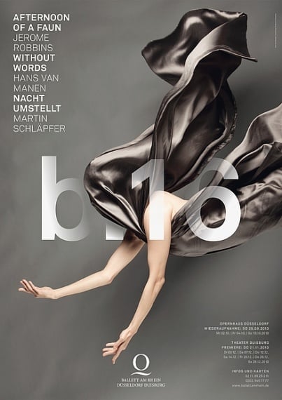 100 beste Plakate 2013: „Ballett am Rhein – Spielzeitkampagne 2013/14“