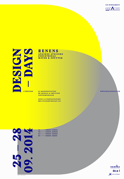 «Design Days 2014» (Siebdruck, Kategorie «Werbemittel»)