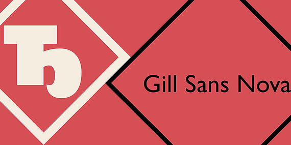„Gill Sans Nova“