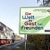 „Die Welt zu Gast bei Freunden“ – WM-Erscheinungsbild