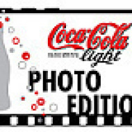 „Live life light“: Coke light Photo Edition (Logo)