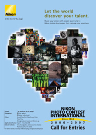 „Nikon Photo Contest International“ (Plakat)