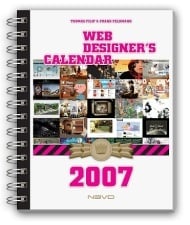 „Web Designer’s Calendar“ 2007 (Umschlag)