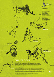 Adobe Design Achievement Award 2007 (Plakat)