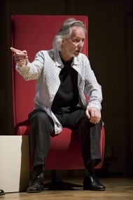 Gestalter Klaus Voormann auf der Typo Berlin 2007 (Foto: gerhardkassner.de)