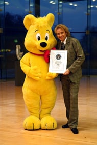 Thomas Gottschalk mit Kollege Goldbär