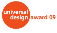 „Universal Design Award 09“ (Logo)