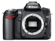 Nikon D90 (Gehäuse von vorn)