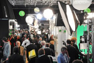 Photokina 2008: Blick durch eine Halle