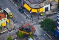 Fotos aus einem Zeppelin über São Paulo (Nominierung Profis, Architektur) (© Walter Fogel/Sony World Photography Awards 2010)