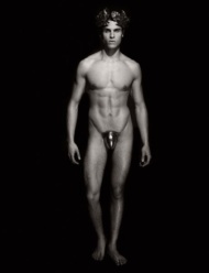 Pirelli-Kalender 2011: Baptiste Giabiconi als Apollo (Pirelli-Kalender 2011, Karl Lagerfeld)