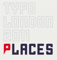 Typo London: „Places“ (Logo)