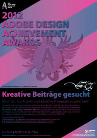 12. Adobe Design Achievement Awards (Plakat)