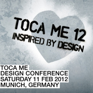TOCA-ME-Designkonferenz 2012 (Keyvisual)