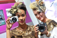 Photokina 2012: Canon S 110 und Canon EOS 6D, Stand: Canon, Halle 3.2 (KoelnMesse)