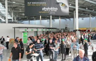 Photokina 2012, Eingang Nord am Eröffnungstag