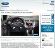 „Ford Interieur – Deine Ideen für den Innenraum“ – Wettbewerbsplattform