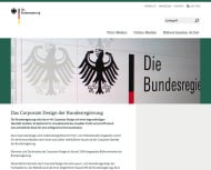 Online-Styleguide der Bundesregierung (Bildschirmfoto)