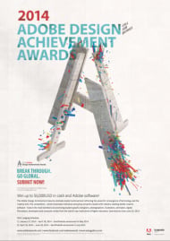 Adobe Design Achievement Awards 2014 (Plakat)