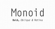 Coding-Schrift „Monoid“