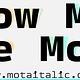 Typeface of the Month: Show Me the Mono (Slanted)