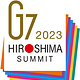 Logo des G7-Gipfels 2023 in Japan (Design Tagebuch)