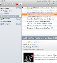 RSS-Anwendung „NetNewsWire“