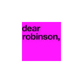 dear robinson,