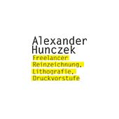 Freier Reinzeichner und Lithograf. Alexander Hunczek