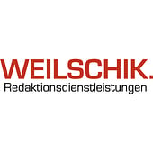 WEILSCHIK. | Redaktionsdienstleistungen