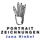 Portrait Zeichnungen – Jana Hinkel