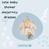 Cute Baby Shower Maternity Dresses