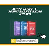 ExamDumps, MCPALevel1Maintenan